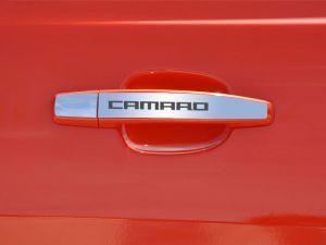 Накладки на ручки стальные с логотипом для Chevrolet Camaro 2010-2014